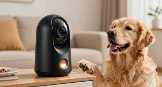 top pet cameras with treat dispensers