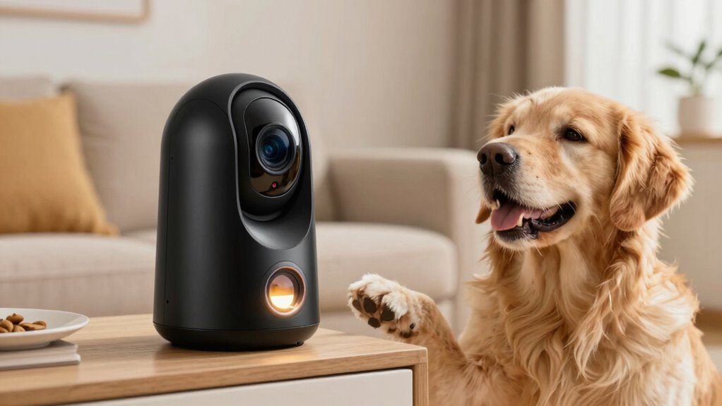 top pet cameras with treat dispensers