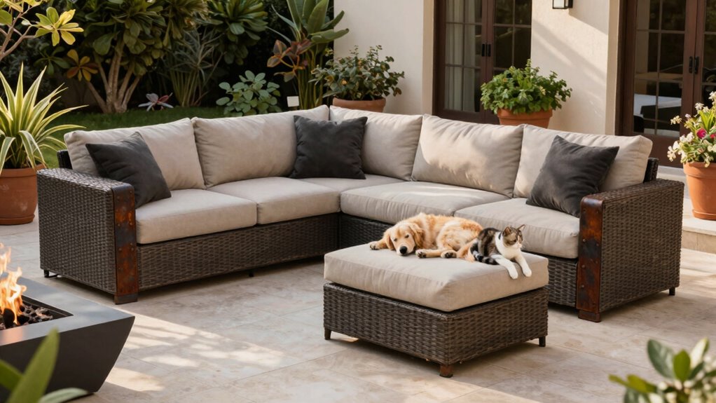 top pet friendly patio sets