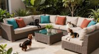 top pet friendly patio sets