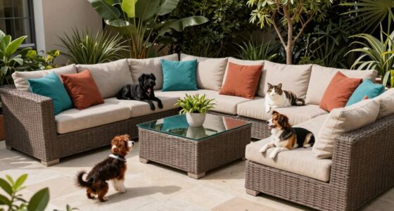 top pet friendly patio sets