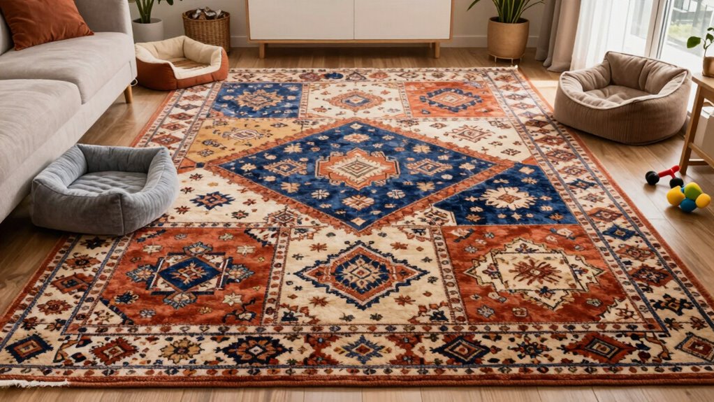 top pet friendly rug sets
