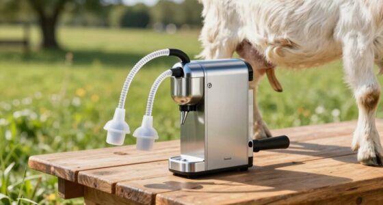 top portable goat milking machines