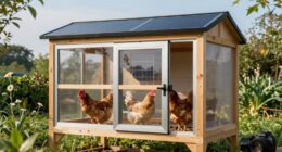 top solar chicken coop doors