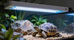 top uvb tortoise lighting