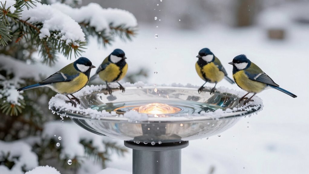 top winter bird baths