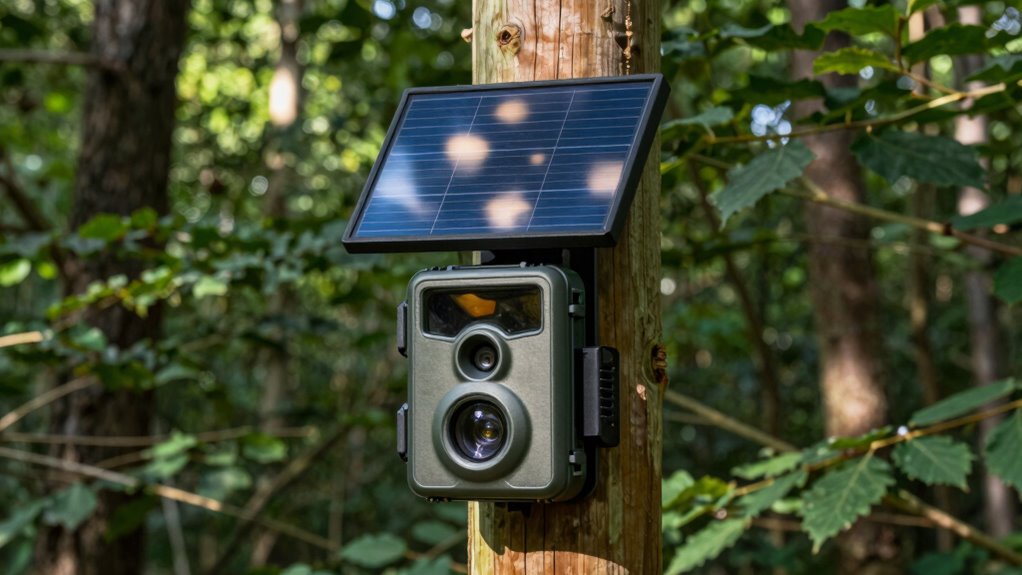 trail camera solar power considerations