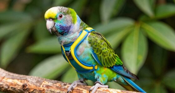 training birds for harnesses