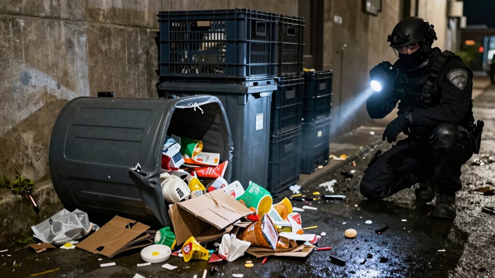 trash can raid safety