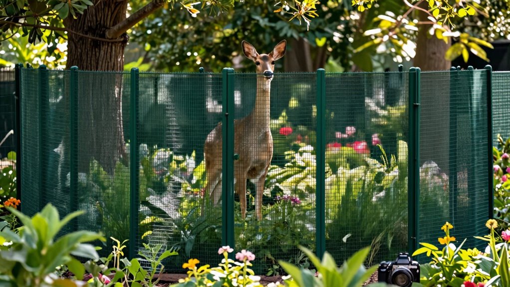 use deterrents and barriers