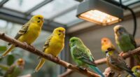 uvb benefits indoor bird health