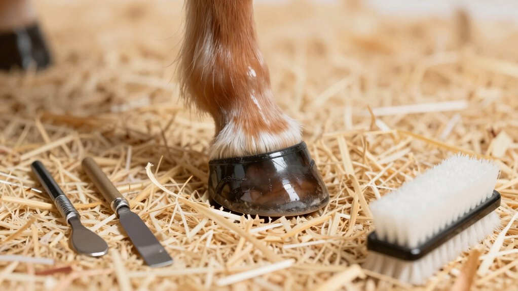 watch for hoof cracks