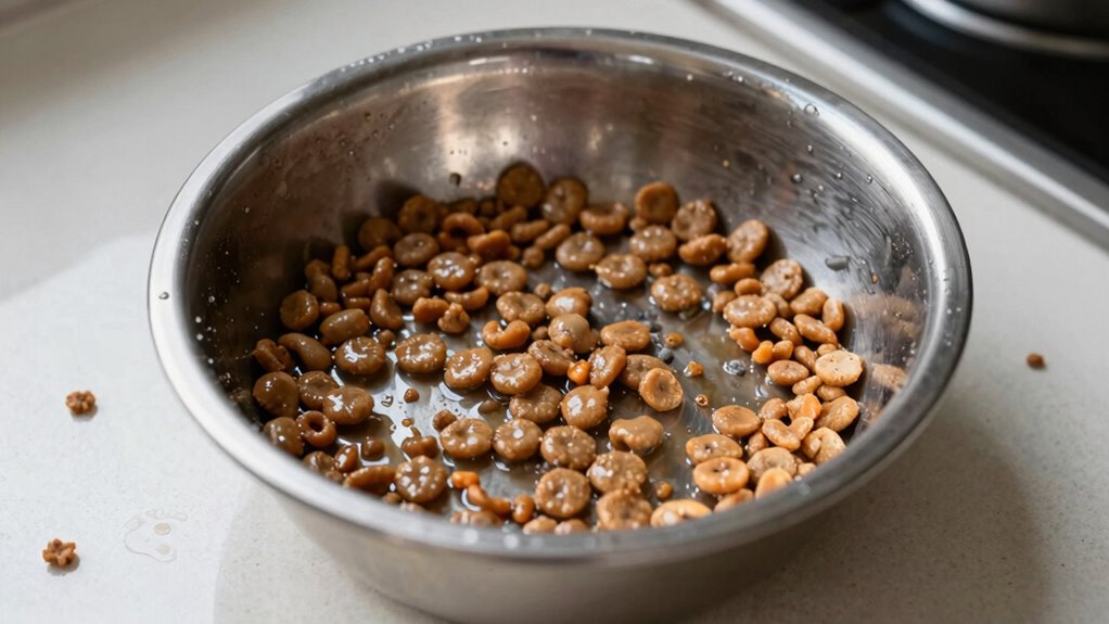 wet food spoils faster