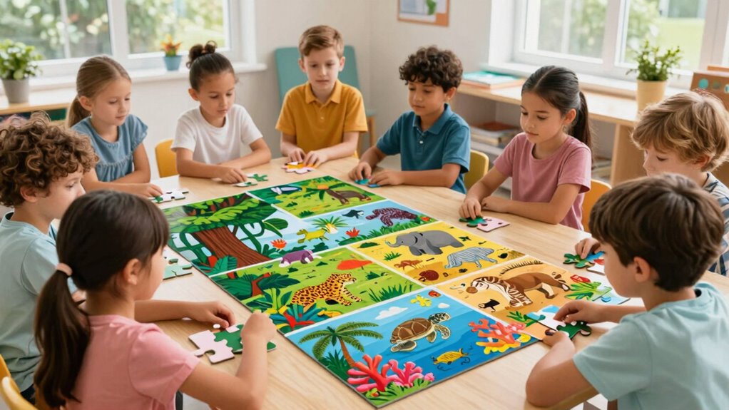 wildlife puzzles promote conservation awareness