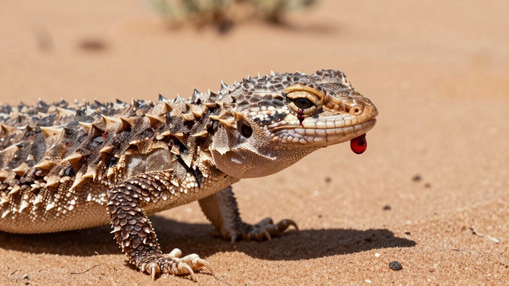 blood squirting desert defense