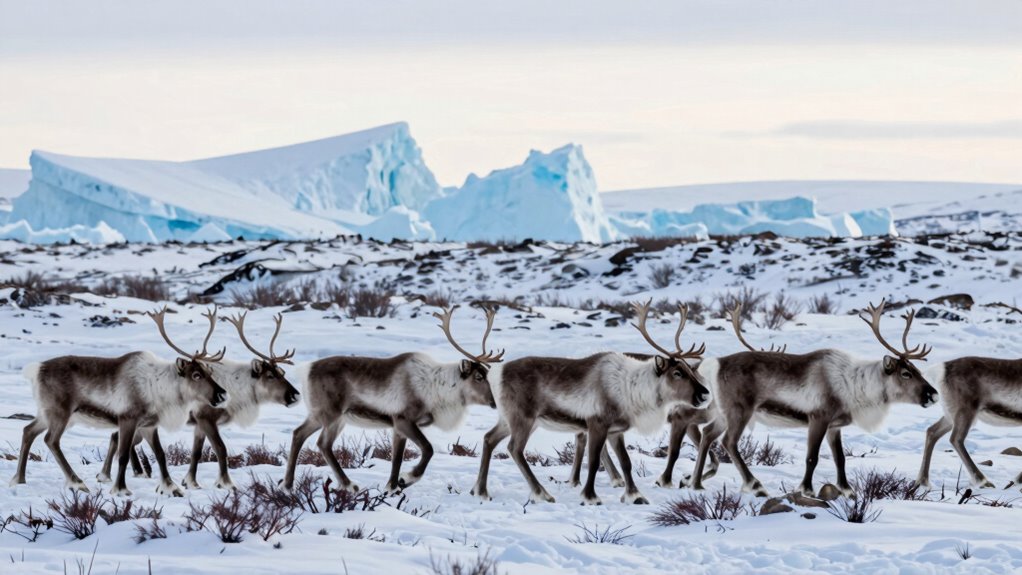 caribou survival and migration strategies