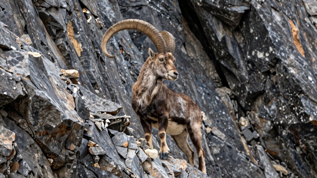 cliff adapted goat appearance
