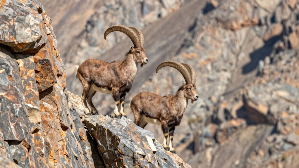climber s horns hooves behavior