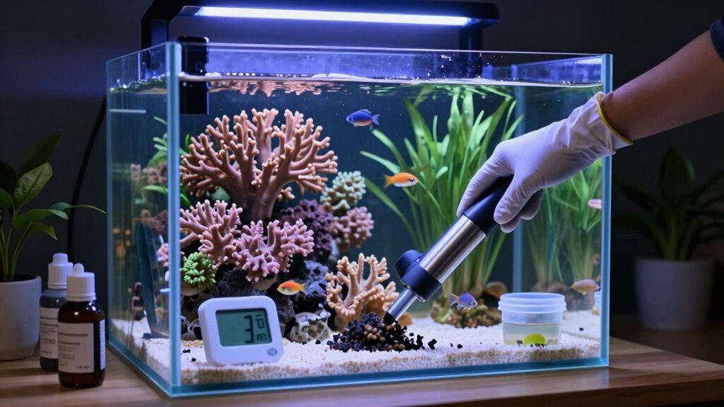 consistent water testing routine