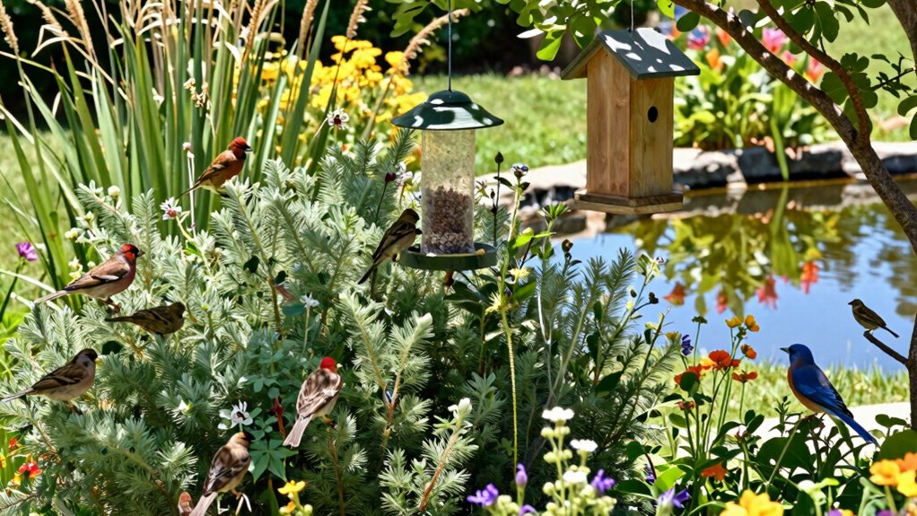 create safe bird habitat