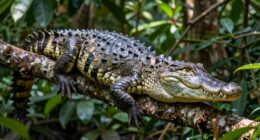 crocodiles can climb trees