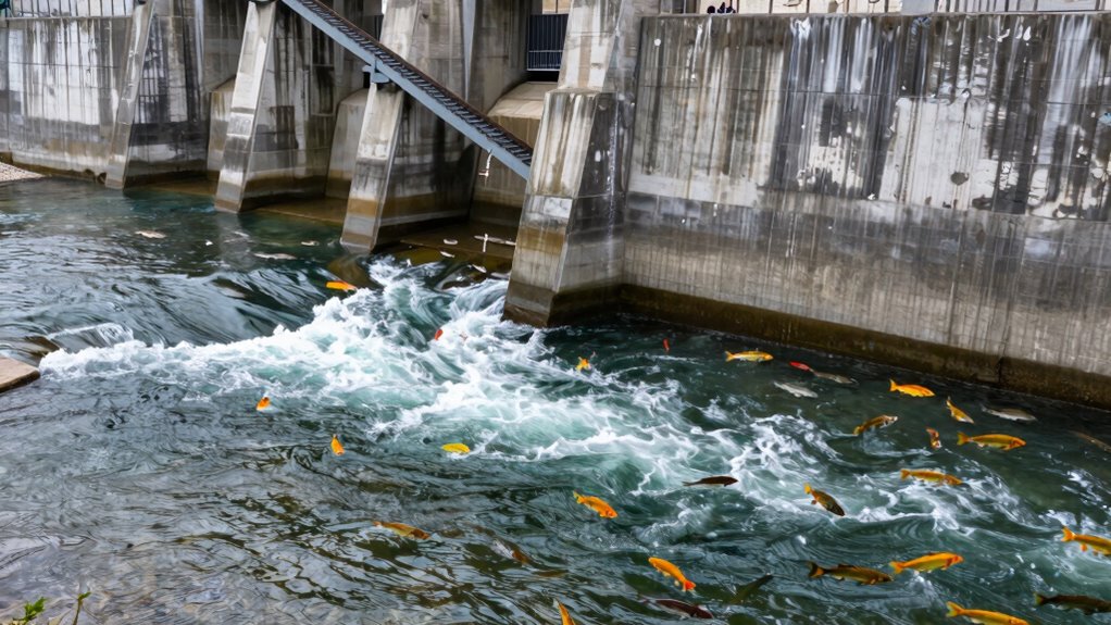 dams disrupt fish migration
