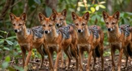 dhole teamwork during hunts