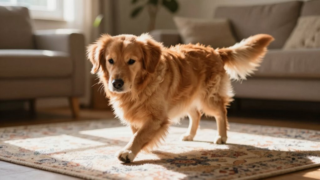 dog instinctual spinning behavior