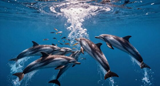 dolphins create bubble nets