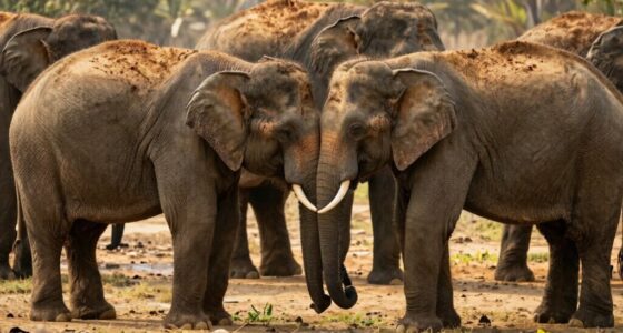 elephants soothe distressed members