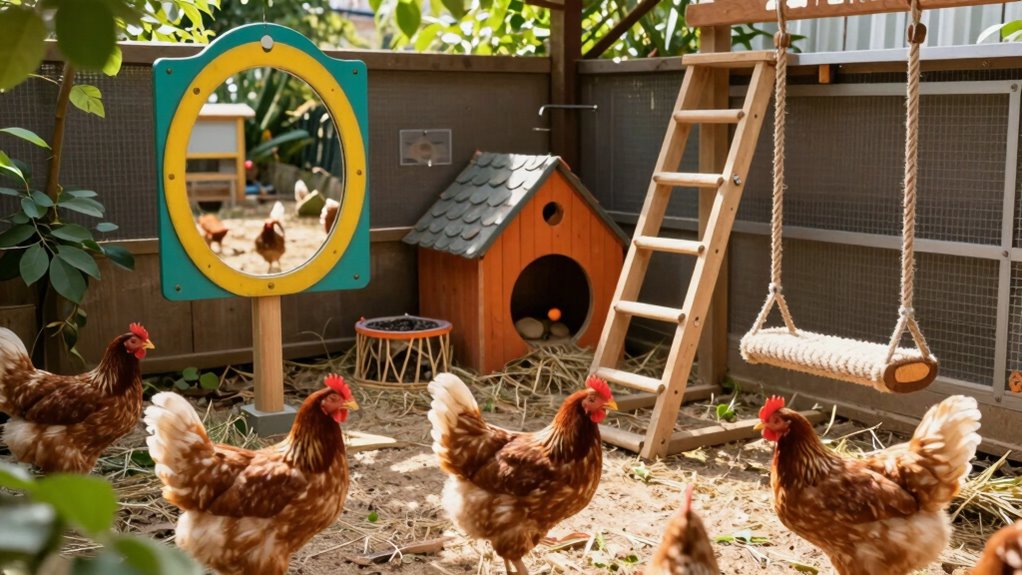 enrich coop with natural behaviors