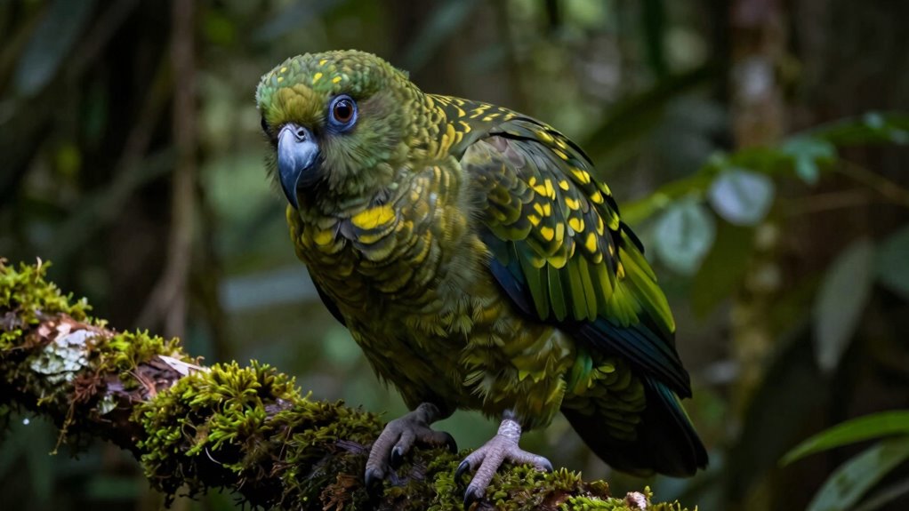 flightless nocturnal forest dweller