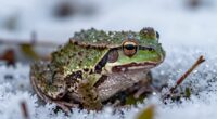 frogs survive winter freezing