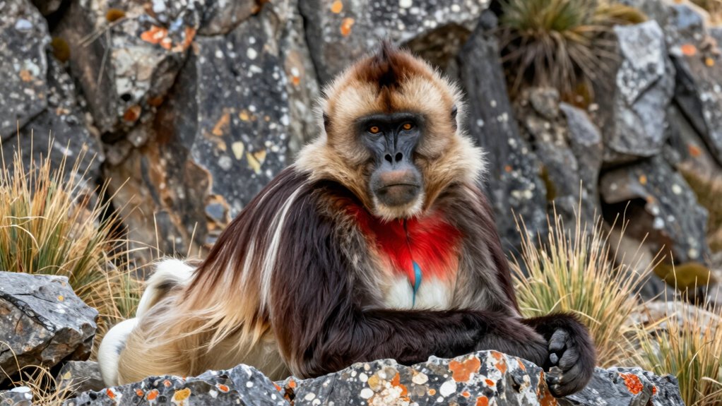 geladas social herbivorous primates