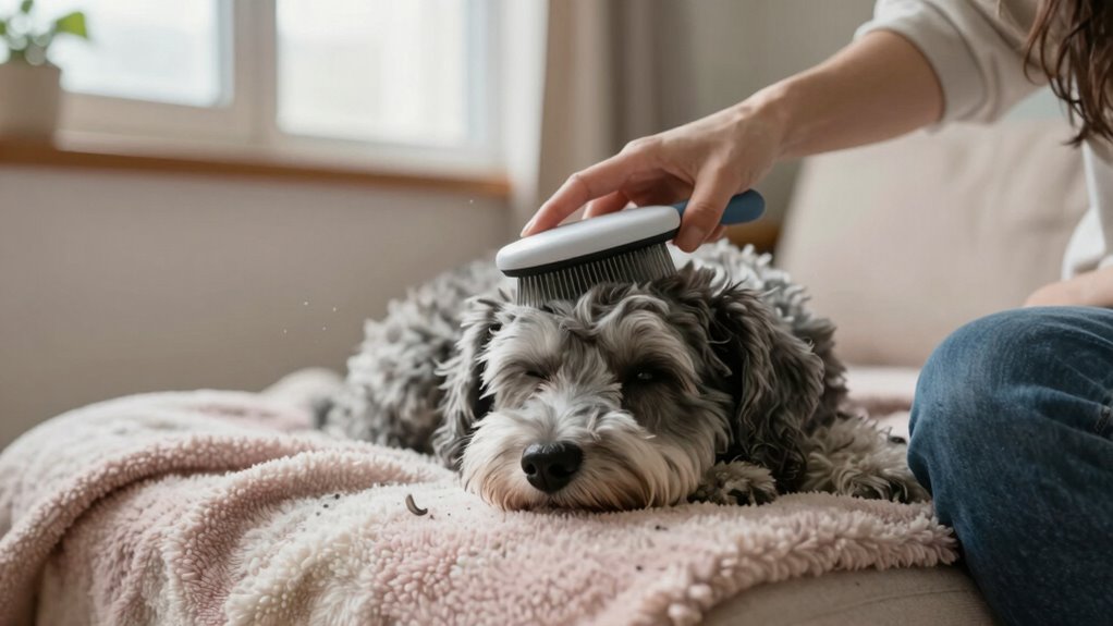 gentle grooming and nutrition