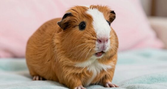 guinea pig excited popcorn