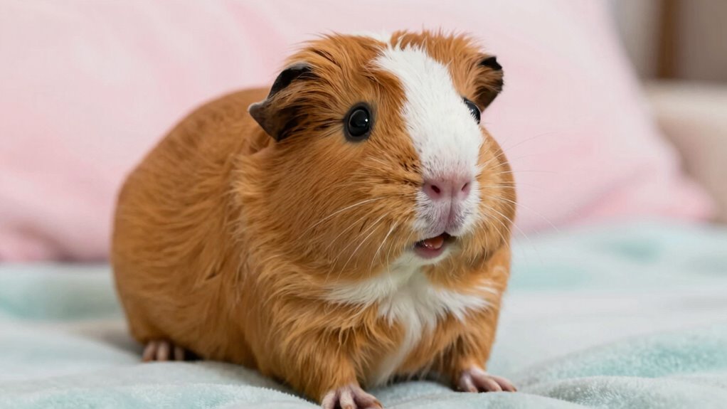 guinea pig excited popcorn