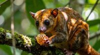 kinkajou honey loving tree dweller