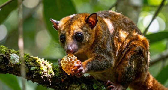 kinkajou honey loving tree dweller