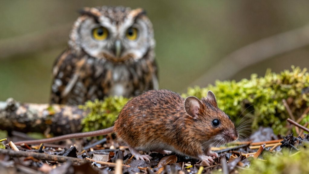 mice fear owl sounds