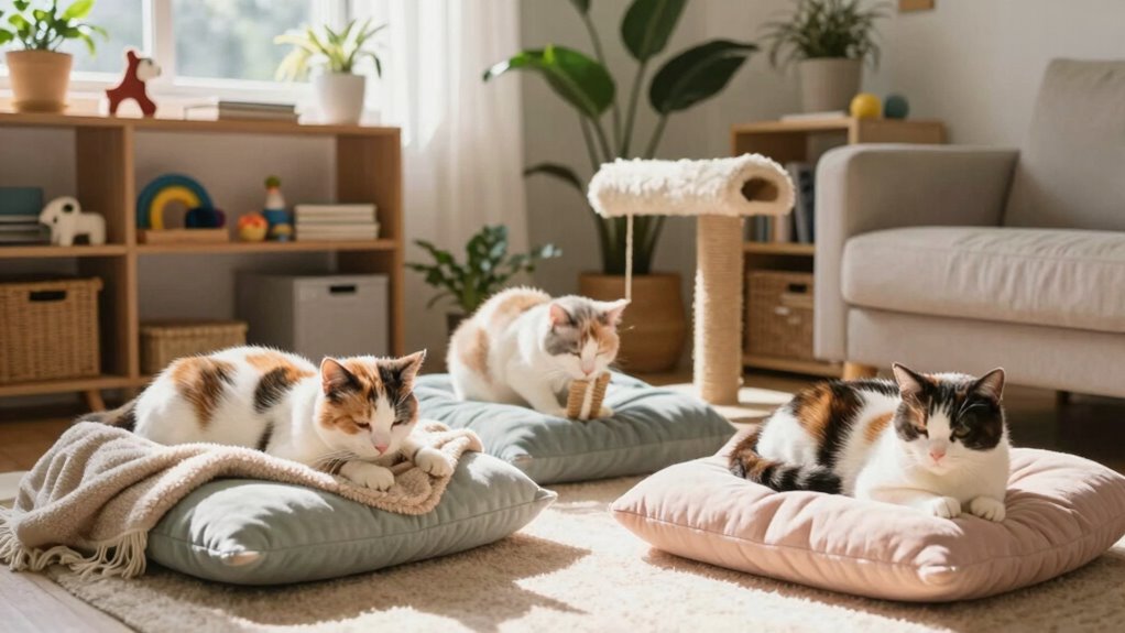multi cat litter and grooming management