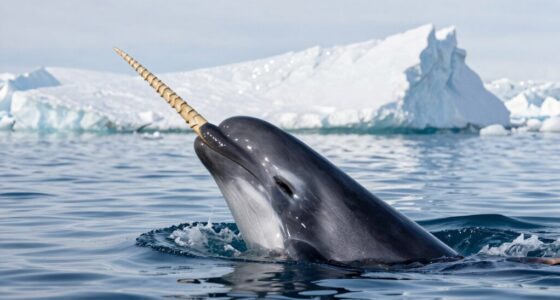 narwhals use tusks for