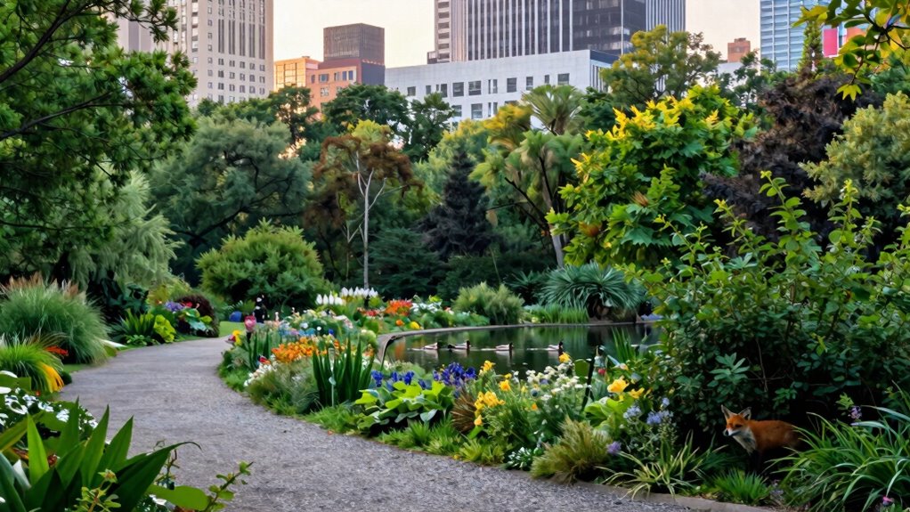 native plants support urban wildlife