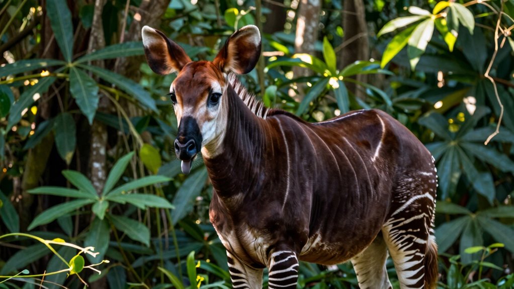 okapi rainforest habitat conservation