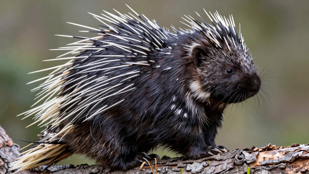 porcupine quills for defense