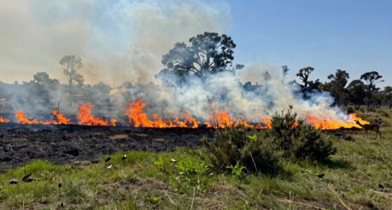 promoting wildlife through burns