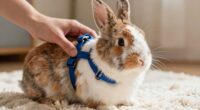 properly fitting rabbit harness