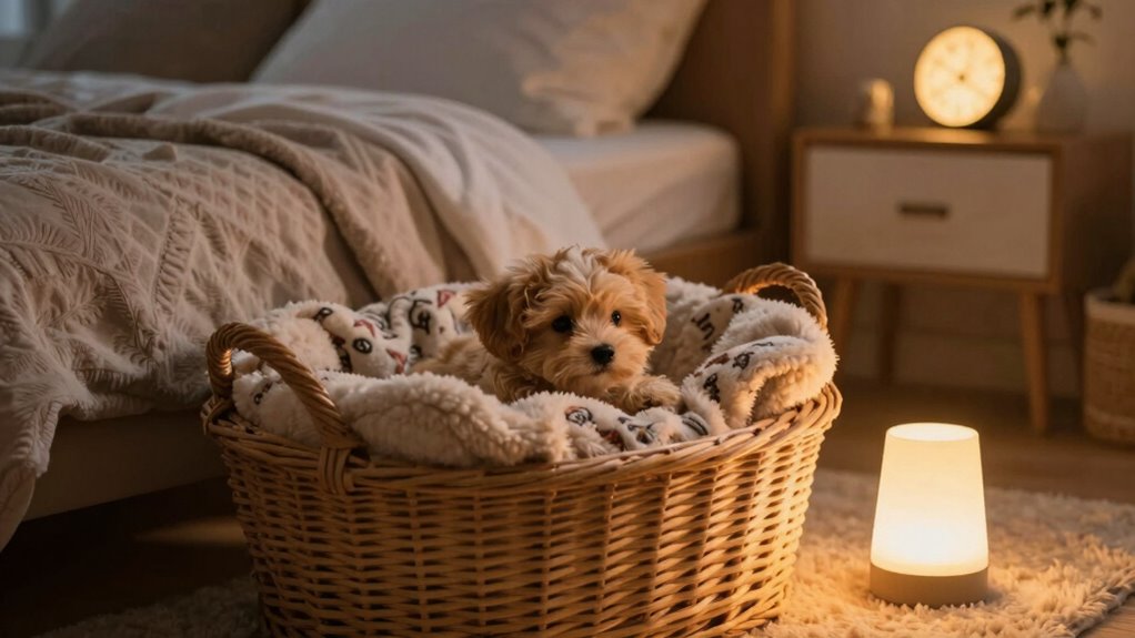 puppy crate training routines