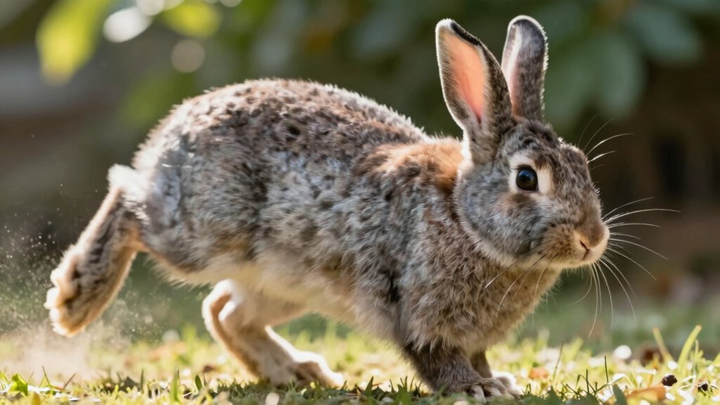 rabbits communicate with thumping
