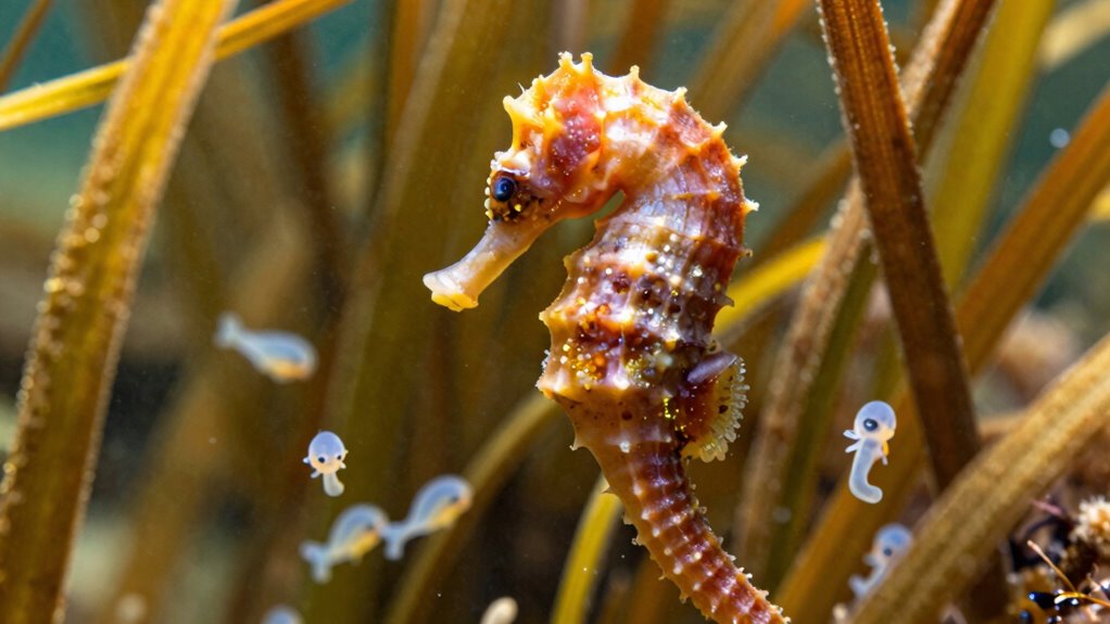 seahorse birth and habitat
